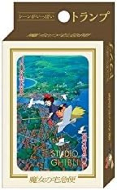 ensky STUDIO GHIBLI via Bluefin Playing Cards - Kiki's Delivery Service Part 2 (BLFENS18196)