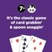 PlayMonster Spoons In A Kiss, Kids Card Games - Spoons Game, Card Set, Fun Family Games For Kids And Adults, Nighttime Games, Travel Games, Multiplayer Card Game 3-6 Players, Games For Adults, For All