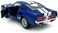 Kinsmart Scale 1/38 1967 Ford Shelby Mustang GT-500 Diecast Car, Blue