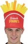 Jacobson Hat Company French Fries Novelty Food Hat, Red