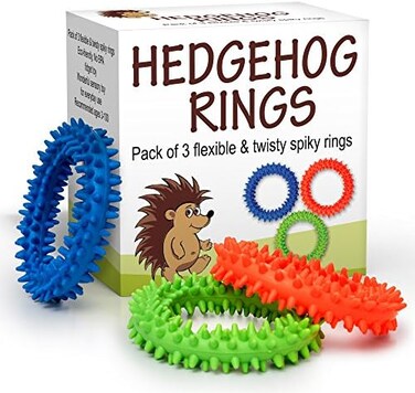 PICK A TOY Sensory Ring and Fidget 3   Soft, Flexible Ring and Rubber Spikes   Helps Reduce Stress and Anxiety  Promotes Focus and Clarity   Children, Youth, Adults Sensory s