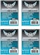 Mayday Games 7028 Clear Sleeves 59x92mm Euro Game Size (4x100, 400 sleeves)