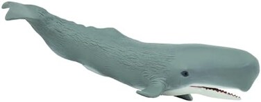 Safari Ltd. Sea Life Sperm Whale Realistic Hand-Painted Toy Figurine Model For Ages 3 And Up