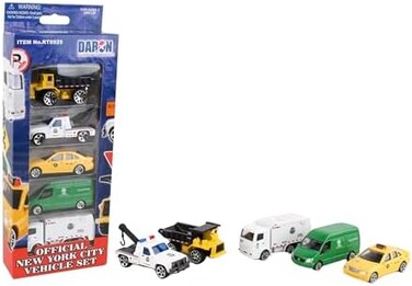 Daron New York City Official Vehicle Set, 5-Piece