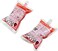 Nexxxi 20 Pack Halloween Blood Bags Reusable Food Grade Bags 8.5oz with Cap for Drinks Halloween Party Favors, Nurses Day Party Decorations