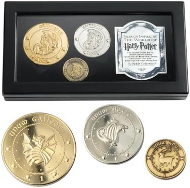 The Noble Collection Harry Potter Gringotts Bank Coins Collection from