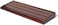 DisplayGifts Challenge Coin Display Stand 4 Row Wooden Holder Rack Case Holds 28 Coins Walnut Finish