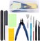 Rustark 10Pcs Model Tools Craft Set Modeler Building Kit for Gundam Basic Model Assembling, Building and Repairing
