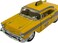 Kinsmart Diecast 1957 Chevrolet Bel-Air Taxi 1:40 Scale with Opening Doors And Pull Back Action Manufactured By