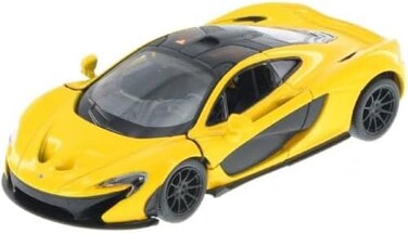 Kinsmart McLaren P1, Yellow - 5393D - 1/36 Scale Diecast Model Toy Car
