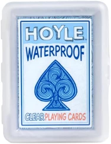 Hoyle Bicycle Clear Plastic are Fun and Unique Playing Cards for Unisex