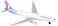 Daron Hawaiian Airlines Single Plane, White