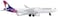 Daron Hawaiian Airlines Single Plane, White