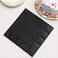 Creative Converting Touch of Color 200 Count 2-Ply Paper Beverage Napkins, Black Velvet (259134)