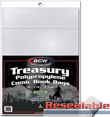 حقائب غلاف كتاب هزلي من BCW 1-TB-R