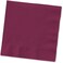 Creative Converting Luncheon Napkins 6.5"X6.5" 50 Per Package - Burgundy (Pack of 3)