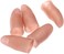 Dophee 5Pcs Fake Soft Thumb Tip Finger Magic Trick Close Up Stage Show Prop Prank Toy