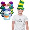 Funny Party Hats Stove Pipe - for Adults &ndash; Felt Top Hat &ndash; Bulk Assorted Color Group Costume &ndash; 12 Pack &ndash;