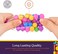 Special Supplies DNA Squish Stress Ball (4-Pack) Squeeze, Color Sensory Toy - Relieve Tension, Stress - Home, Travel and Office Use - Fun for Kids and Adults (Squishy)