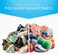 Blue Marble National Geographic Rock Cup Refill Set - A Mix Of 9 Gemstones Including Tiger's Eye, Amethyst, And Quartz - Comes With 4 Grit Grades, Jewelry Clasps, And A Detailed Instruction Guide
