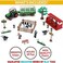Liberty Imports Farming Fun Playset with Tractor (Dairy)