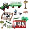 Liberty Imports Farming Fun Playset with Tractor (Dairy)