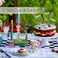 Talking Tables Truly Alice Alice In Wonderland Mad Hatter Party Cup Set With Handle And Saucers In 3 Designs For A Tea Party Or Birthday