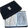 KEM Arrow Poker Size Playing Cards: 2 deck set Black and Gold, Wide Jumbo Index