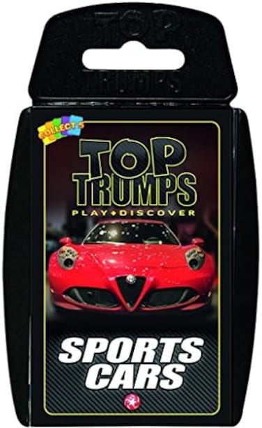 Top Trumps Sports Cars Card Game