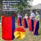 CWLAKON Outdoor Games, Potato Sack Race Bags for Kids Adults, Egg Spoon Relay Race, 3 Legged Race Bands, Birthday Party, Field Day Family Reunion Carnival Outside Yard Lawn Easter Games