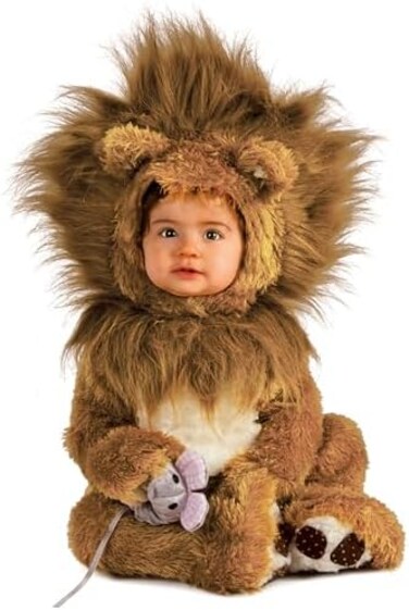 Rubie's unisex-baby Noah's Ark Lion Cub Romper Infant and Toddler Costumes (pack of 1)