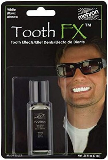 مهرون فرشاة مكياج اف اكس مع فرشاة للمؤثرات الخاصة والهالوين والافلام (0.25 اونصة) (ابيض)