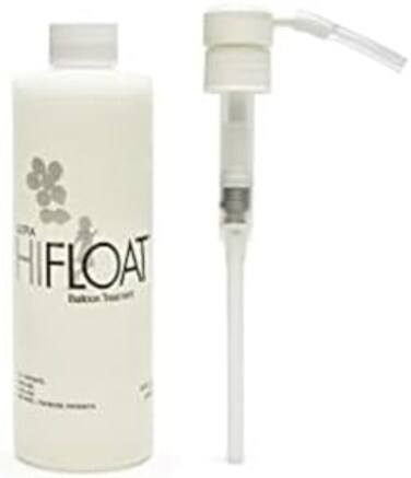 Hi-Float Company Ultra with Pump Balloon Treatment, 16 oz, Multicolor