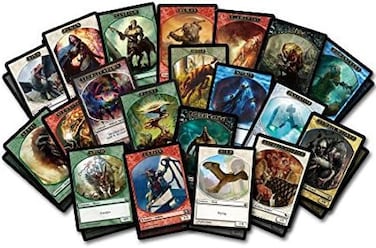 Wizards of the Coast 50 Magic Ga ring Tokens *** MTG Bulk Collection Lot