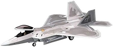 مجموعة نموذج رابتور F-22 بمقياس 1:48 من هاسيجاوا