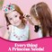 Liberty Imports Princess Jewelry Dress Up Accessories Toy Playset For Girls (50 Pcs)