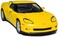 Kinsmart Set of 4: 5" 2007 Chevy Corvette Z06 1:36 Scale (Blue/Orange/Red/Yellow)