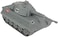 BMC Toys WWII Gray German King Tiger Tank 1:32 Scale for 54mm Army Men Soldier Figures