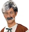 Rubie's Forum Novelties Gepetto Wig and Moustache Kit, Grey
