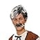 Rubie's Forum Novelties Gepetto Wig and Moustache Kit, Grey