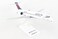 Skymarks Daron Skymarks Delta 717 New Livery Model Kit (1/130 Scale)