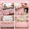 Suppromo Suppromo 6Ft Pink Tulle Tablecloth For Rectangular Or Round Tables, Tutu Table Skirt, Tableware For Parties, Weddings, Birthday Parties And Home Decor, Table Skirt (1.8M Long, 76.2Cm High, Pi