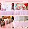 Suppromo Suppromo 6Ft Pink Tulle Tablecloth For Rectangular Or Round Tables, Tutu Table Skirt, Tableware For Parties, Weddings, Birthday Parties And Home Decor, Table Skirt (1.8M Long, 76.2Cm High, Pi