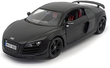 koenig-tom Maisto Audi R8 GT Matt Black 1/18 Car Model