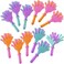 Rhode Island Novelty 4" HAND CLAPPER - 12 Pack - Assorted Colors - All Ages
