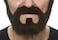 Mustaches (Brown) - Self Adhesive, Novelty, On Bail Fake Beard, False Facial Hair, Costume Accessory for Adults, Brown Colour