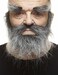 Mustaches Realistic Traper salt and pepper beard and