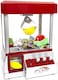 JSNY Lite-aid The Electronic Claw Game - Arcade Claw Machine - Red - All Ages - 1 Player - Manual Operation - Requires 3 'D' Batteries - Includes Crane Game, Plastic Coins, 30 Reusable Tokens