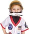 Narwhal Novelties Kids Space Helmet, Halloween Costume Helmet with Movable Visor - White, for Ages 5-12, Space Toy Helmet with Foam Padding, NASA Logo and USA Flag, Spacewalker Look