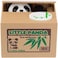 Resulzon Stealing Coin Panda Box - Piggy Bank - Panda Bear - English Speaking - Great Gift for Any Child